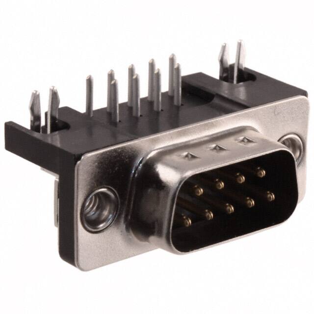 09681637812 CONN D-SUB PLUG 9POS R/A SLDR