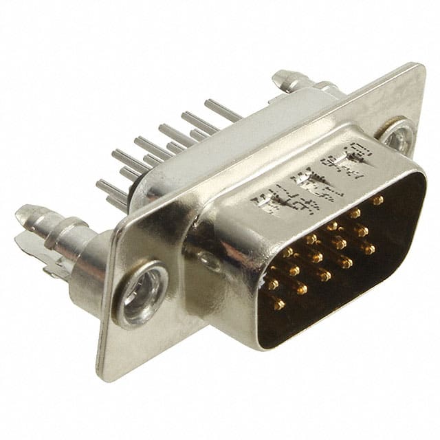 09561617712 CONN D-SUB HD PLUG 15P VERT SLDR