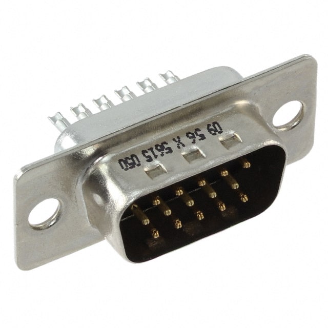 09561005615050 CONN D-SUB HD PLUG 15P SLDR CUP