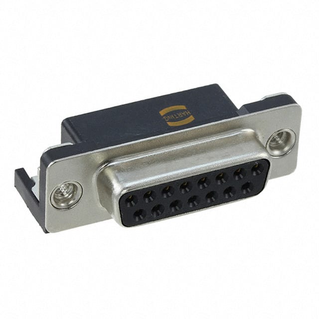 09682537612 CONN D-SUB RCPT 15POS R/A SLDR