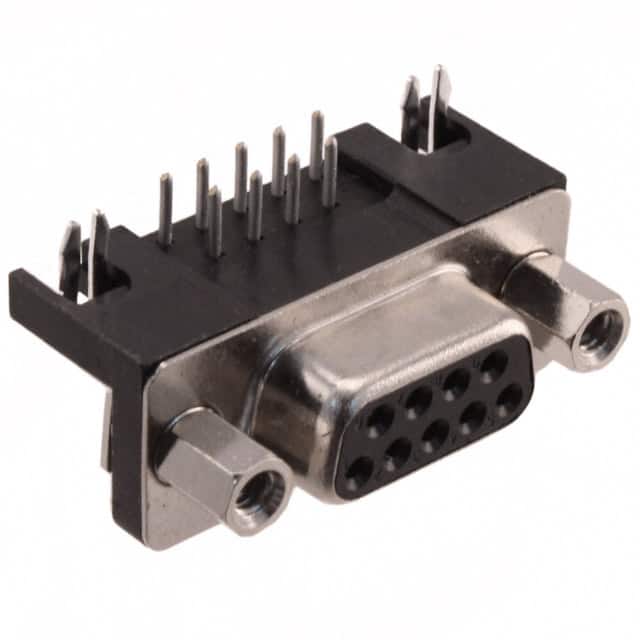 09681537613 CONN D-SUB RCPT 9POS R/A SLDR