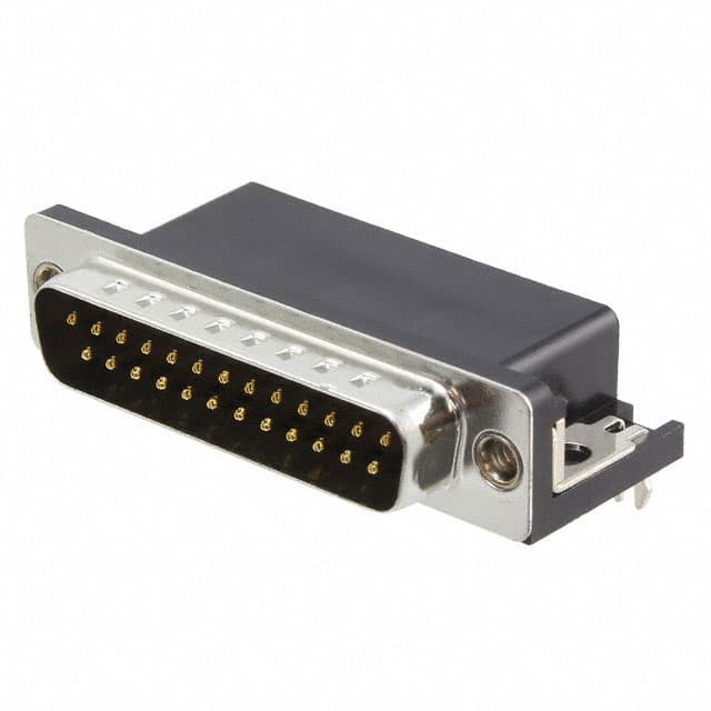 ADS25A-KG-TAXB5 CONN D-SUB PLUG 25POS R/A SLDR