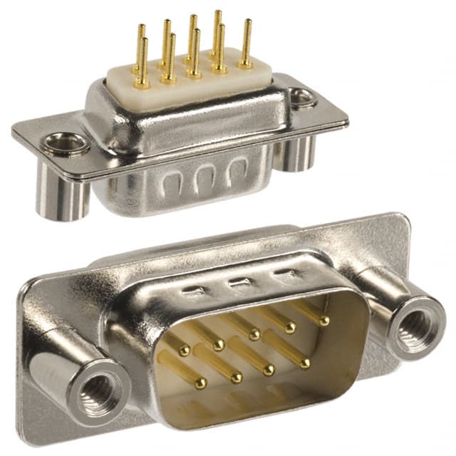 172-E09-113R031 CONN D-SUB PLUG 9P PNL MNT SLDR