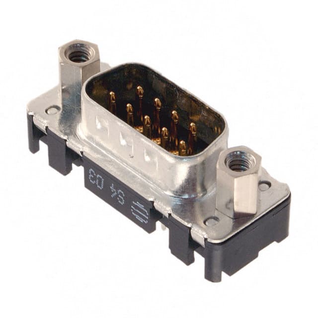 09651216703 CONN D-SUB PLUG 9POS VERT SLDR