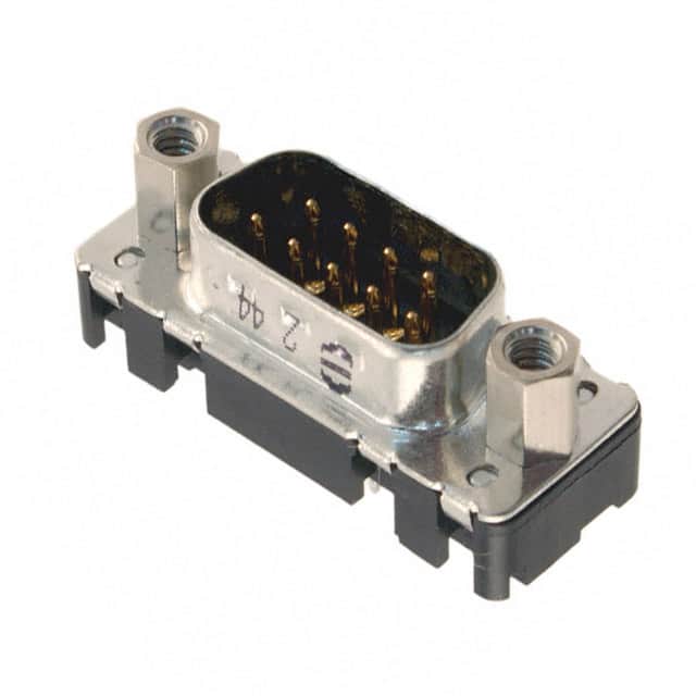 09651616713 CONN D-SUB PLUG 9POS VERT SLDR