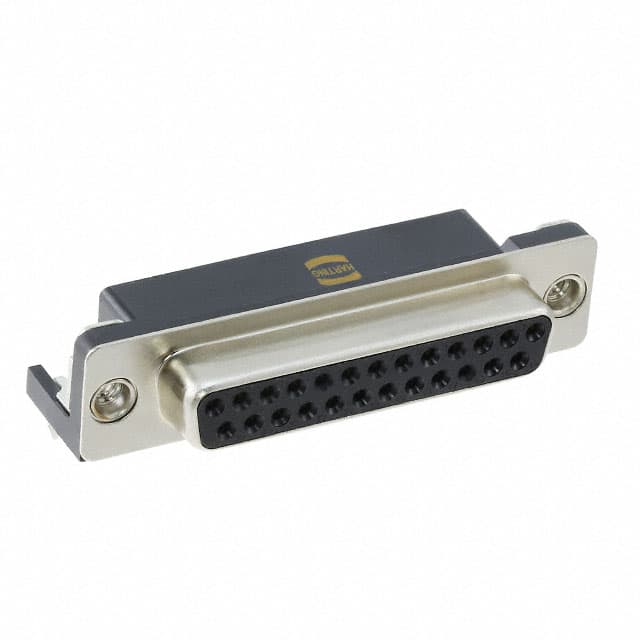 09683537612 CONN D-SUB RCPT 25POS R/A SLDR