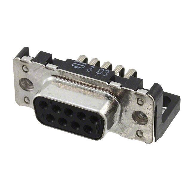 09661527612 CONN D-SUB RCPT 9POS R/A SLDR