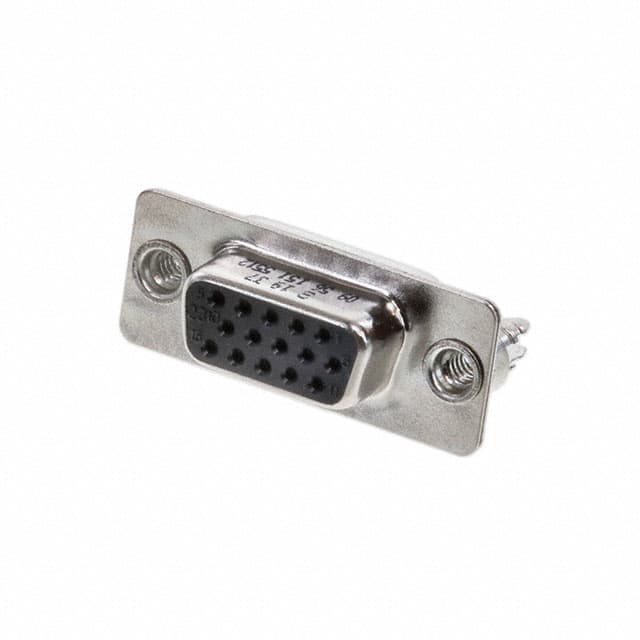 09561515512 CONN D-SUB HD RCPT 15P VERT SLDR