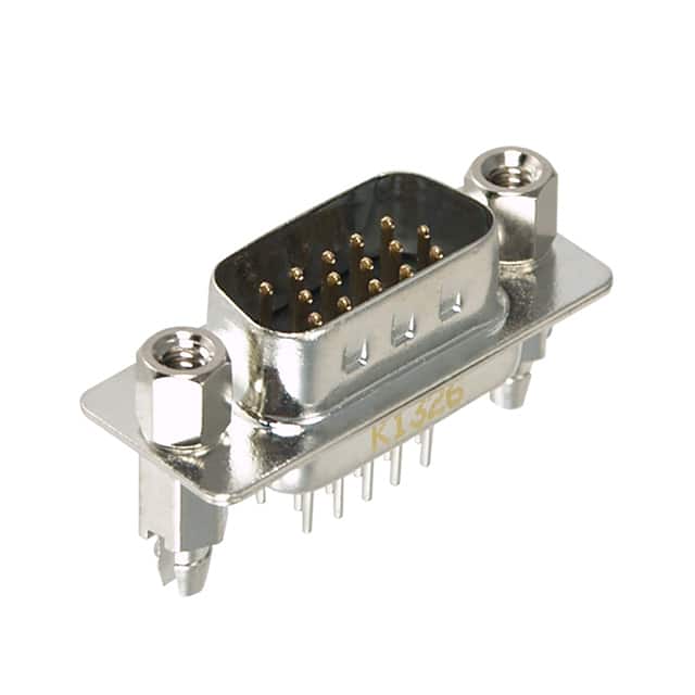 K86X-ED-15P-BRJ CONN D-SUB HD PLUG 15P VERT SLDR