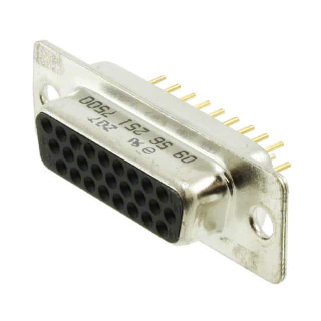 09562517500 CONN D-SUB HD RCPT 26P VERT SLDR