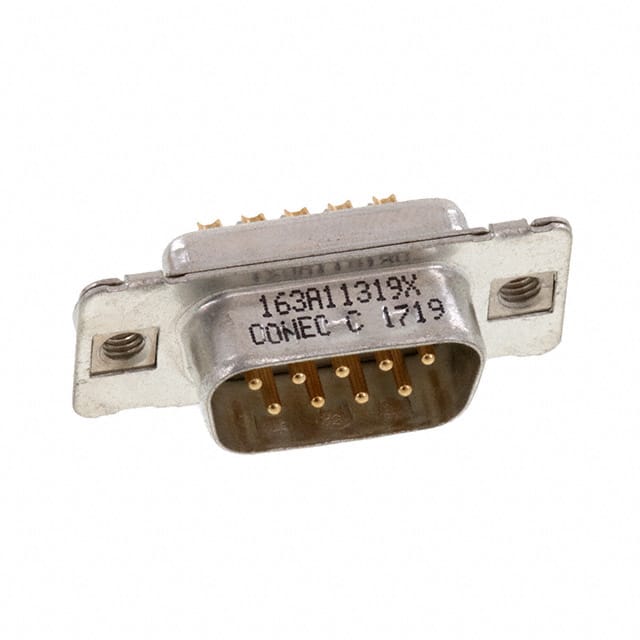 163A11319X CONN D-SUB PLUG 9POS SLDR CUP