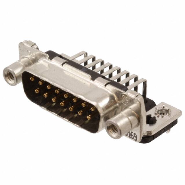 3-338169-2 CONN D-SUB PLUG 15POS R/A SLDR