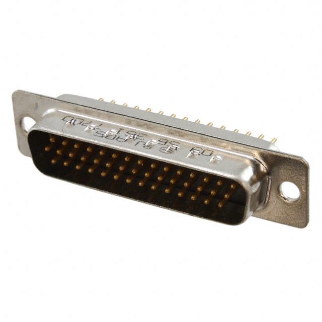 09563617700 CONN D-SUB HD PLUG 44P VERT SLDR