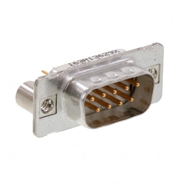 163A13629X CONN D-SUB PLUG 9POS VERT SLDR
