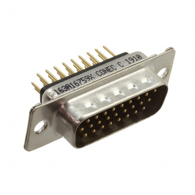 163A16759X CONN D-SUB HD PLUG 26P VERT SLDR