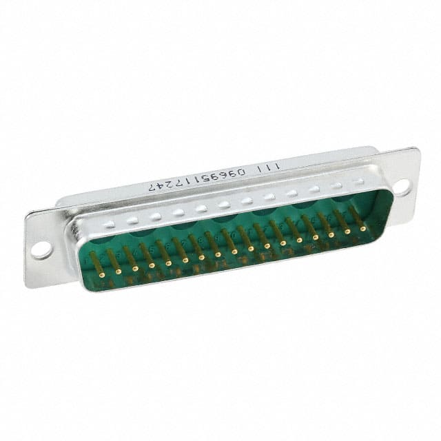 09695117247 CONN D-SUB PLUG 24POS SLDR CUP