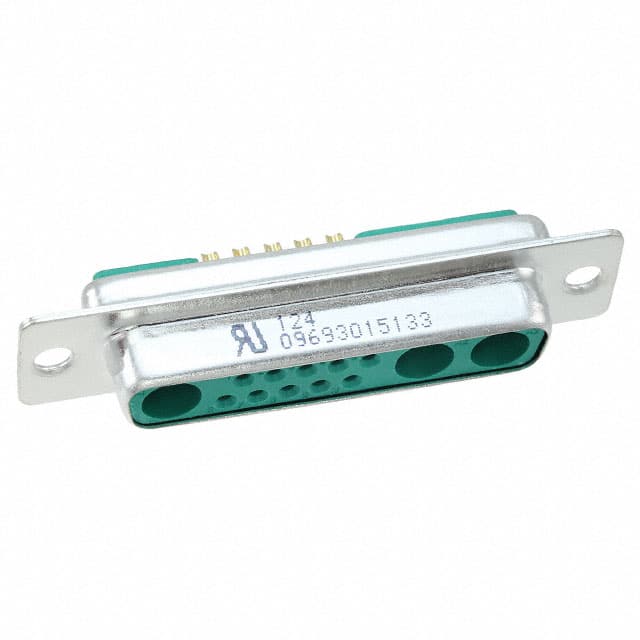 09693015133 CONN D-SUB RCPT 13POS SLDR CUP