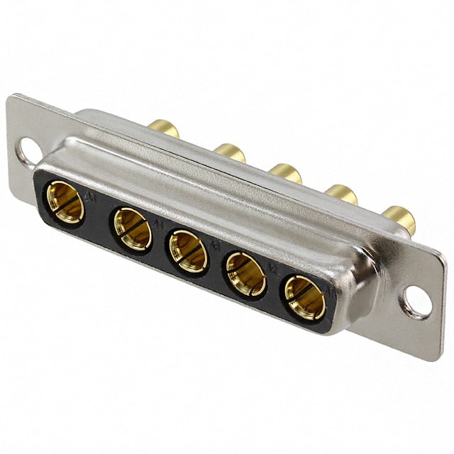 681M5W5203L001 CONN D-SUB RCPT 5P PNL MNT SLDR