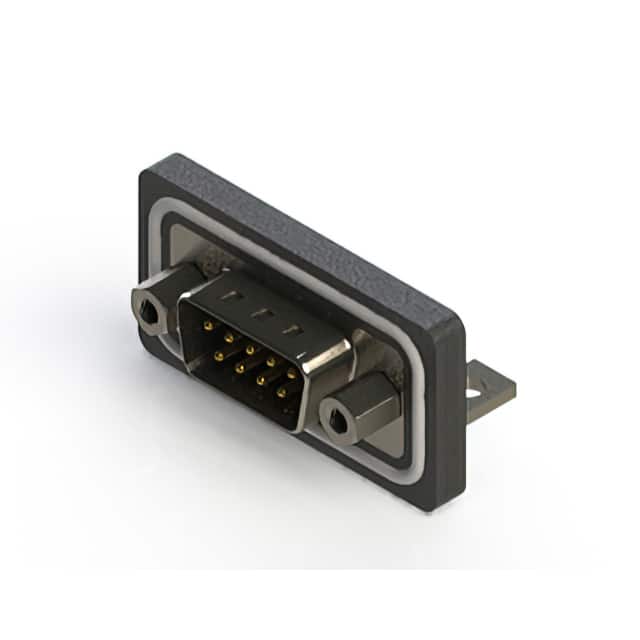 629-W09-240-015 CONN D-SUB PLUG 9POS R/A SLDR