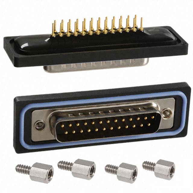 A-DS 25 PP-WP CONN D-SUB PLUG 25P PNL MNT SLDR