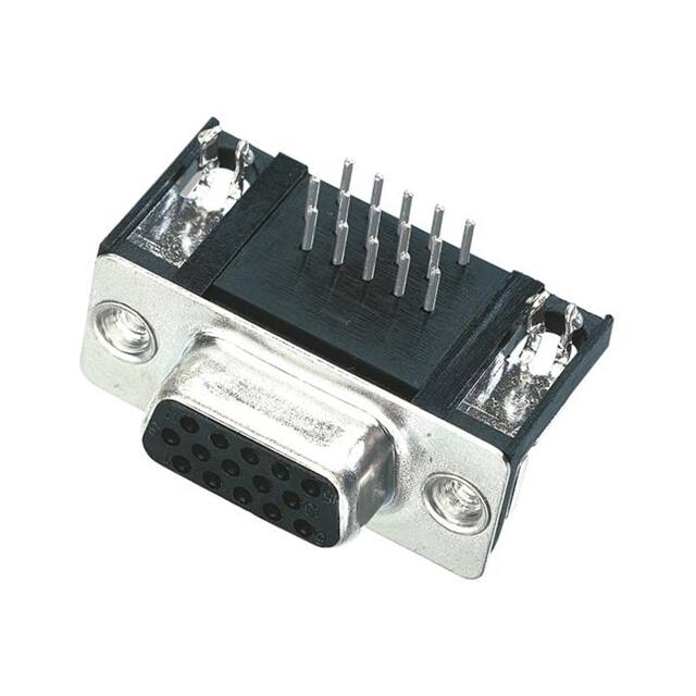 09564525613 CONN D-SUB HD RCPT 62P R/A SLDR