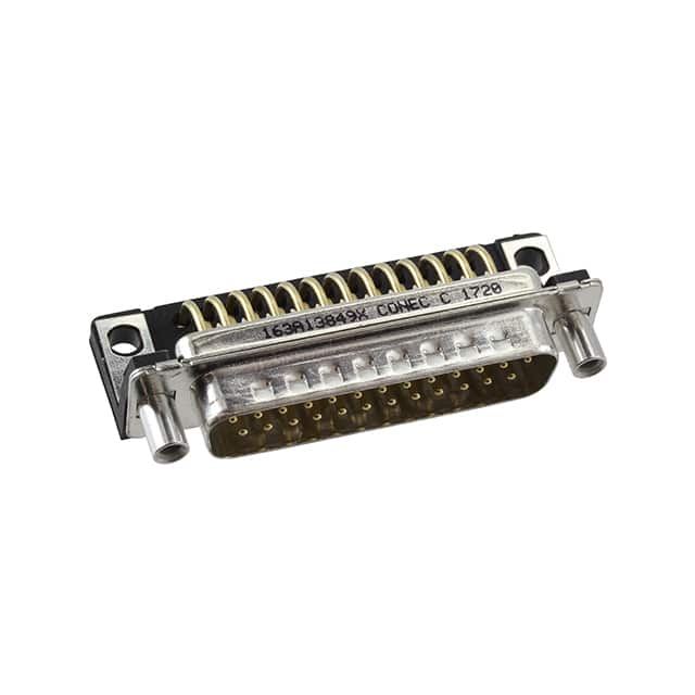 163A13849X CONN D-SUB PLUG 25POS R/A SLDR
