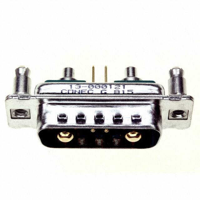 13-000121 CONN D-SUB PLUG 7POS VERT SLDR