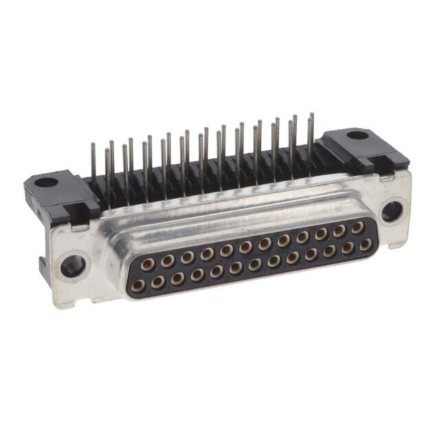 DB-25S-1A2N-A197 CONN D-SUB RCPT 25POS R/A SLDR