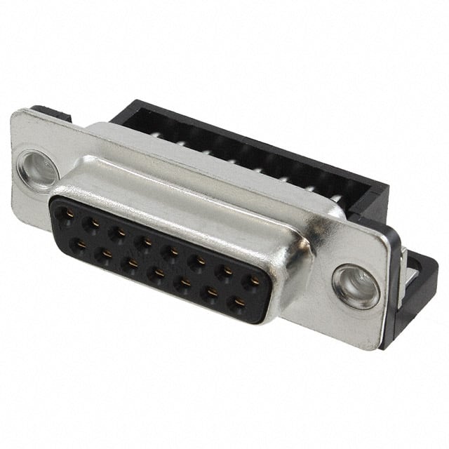 FCE17A15SA440 CONN D-SUB RCPT 15POS R/A SLDR