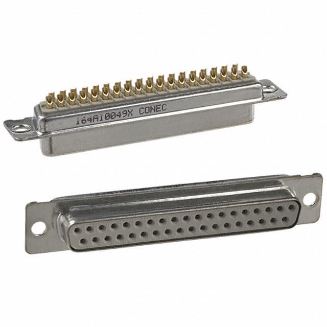 164A10049X CONN D-SUB RCPT 37POS SLDR CUP