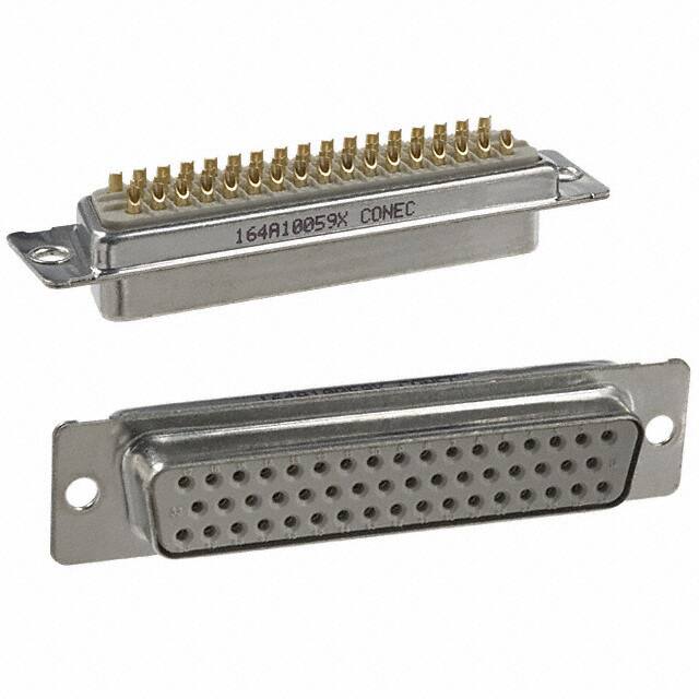 164A10059X CONN D-SUB RCPT 50POS SLDR CUP
