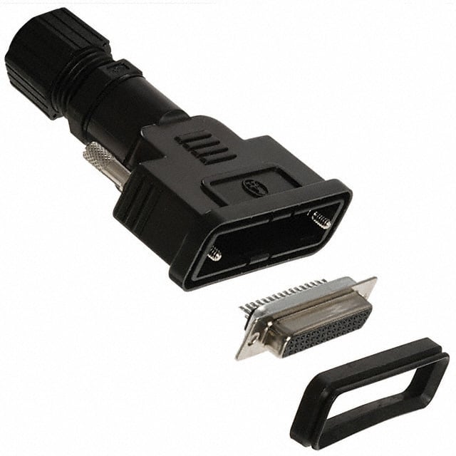 A-HDF44-HOOD-WP CONN D-SUB HD RCPT 44P SLDR CUP
