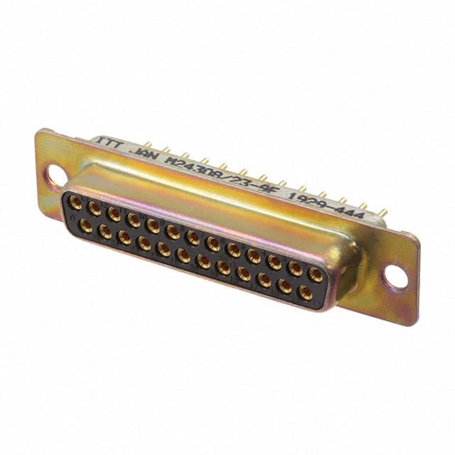 M24308/23-9F CONN DSUB RCPT 25POS PNL MNT SLD