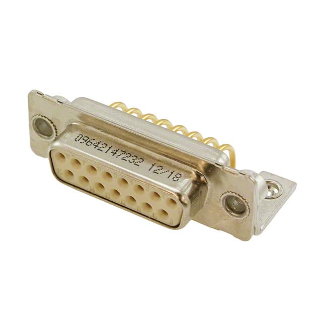 09642147232 CONN D-SUB RCPT 15POS R/A SLDR