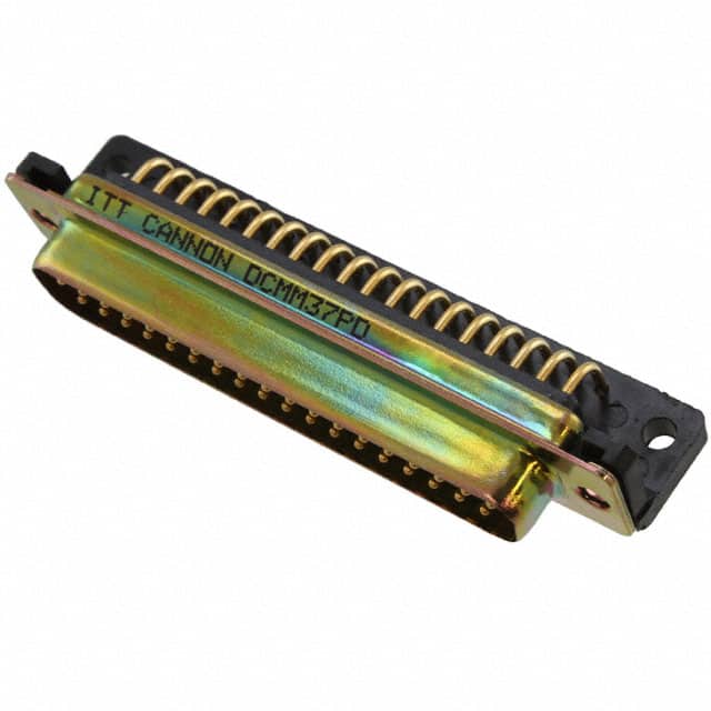 DCMM-37P-D CONN D-SUB PLUG 37POS R/A SLDR