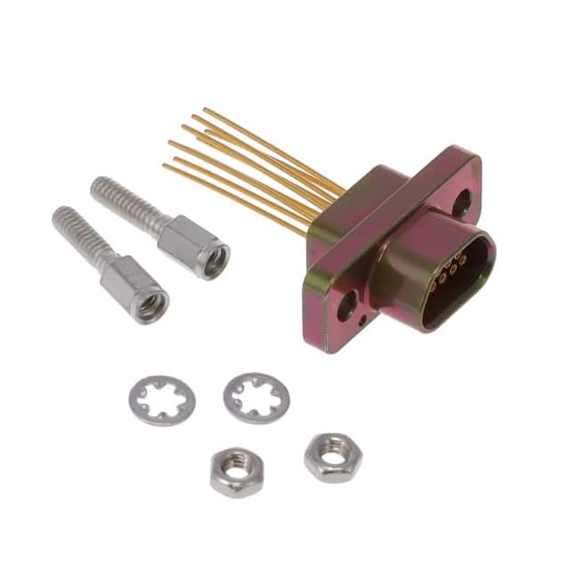 MDM-9SL1P CONN MICRO-D RCPT 9POS PNL MNT