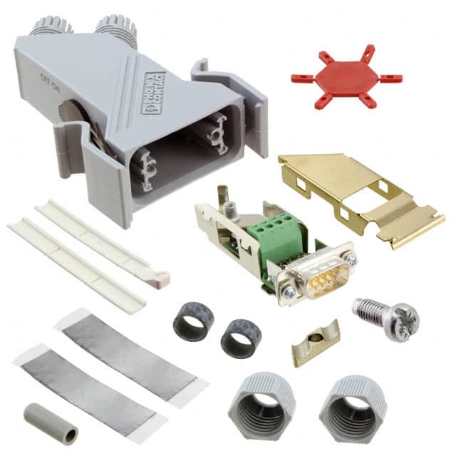 1654549 CONN D-SUB PLUG 9POS TERM BLK