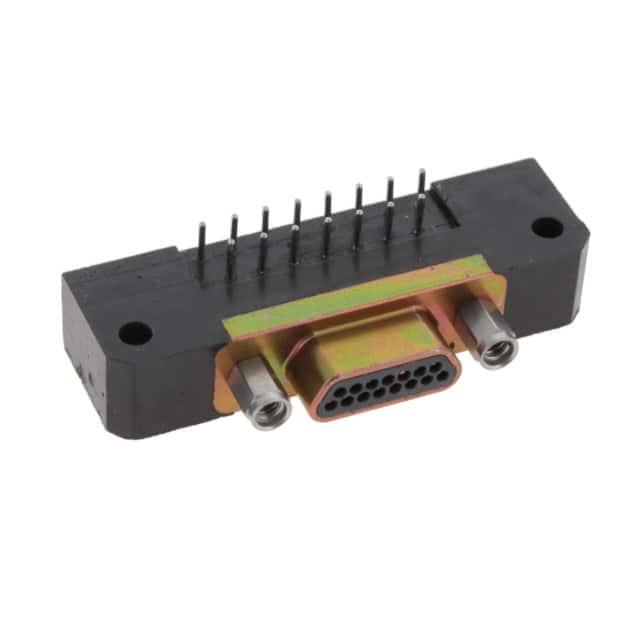 MDM-15PBRP CONN MICRO-D PLUG 15POS R/A SLDR