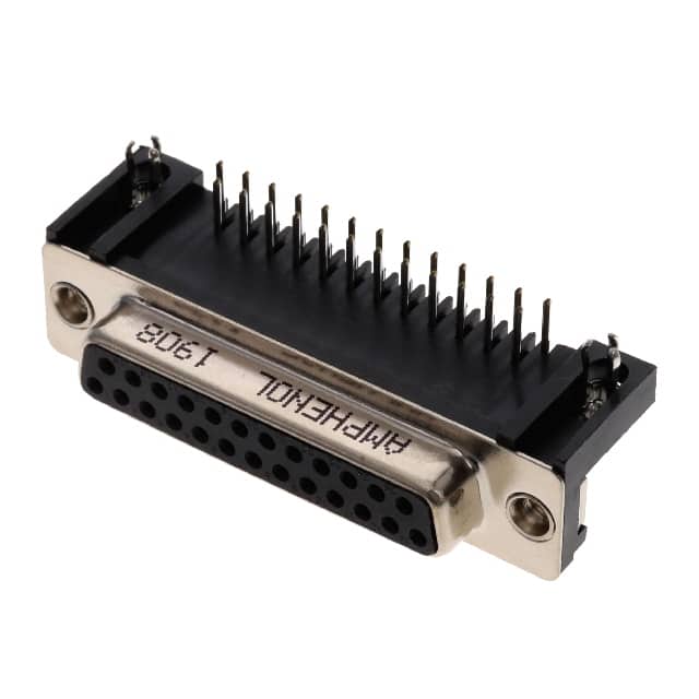L77SDB25S1ACH3R CONN D-SUB RCPT 25POS R/A SLDR
