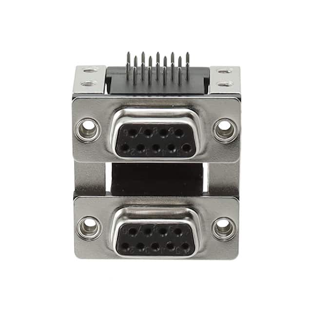 DPD-09-00-B2 CONN D-TYPE RCPT 9POS R/A SLDR