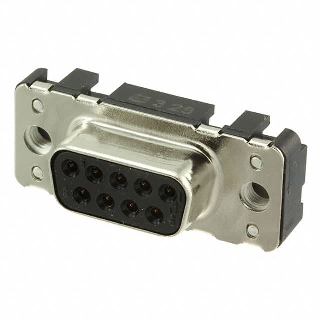 09661517511 CONN D-SUB RCPT 9POS VERT SLDR