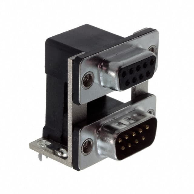 L17H2210120 CONN D-SUB PLUG/RCPT 9P R/A SLDR