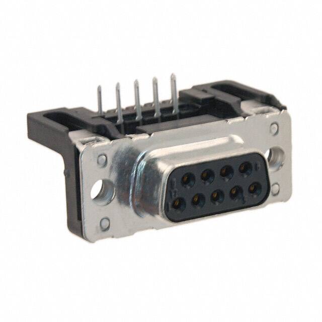 09661126601 CONN D-SUB RCPT 9POS R/A SLDR