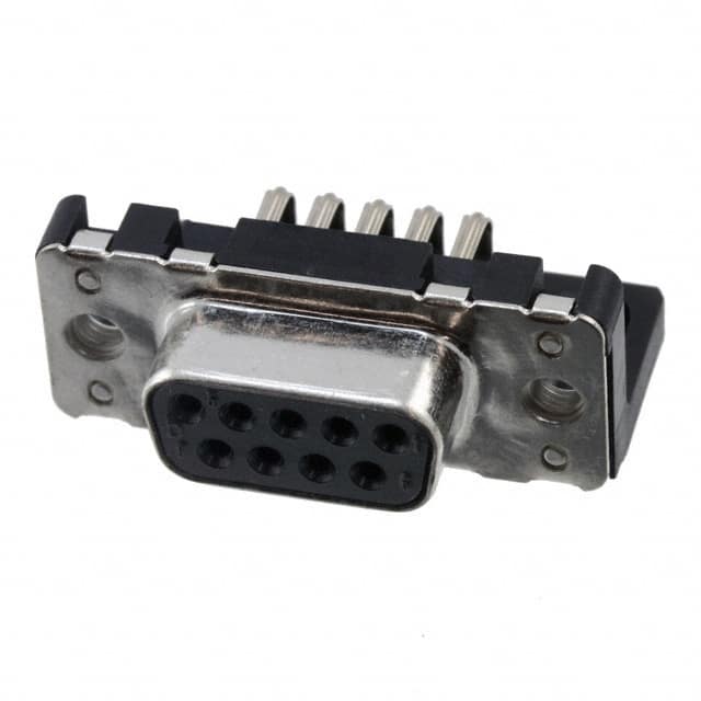 09661526611 CONN D-SUB RCPT 9POS R/A SLDR