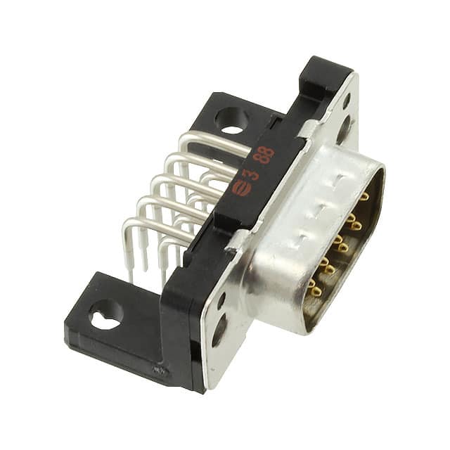 09661227801 CONN D-SUB PLUG 9POS R/A SLDR