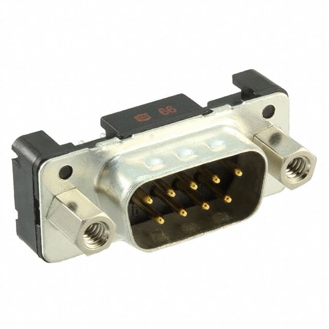09661216703 CONN D-SUB PLUG 9POS VERT SLDR