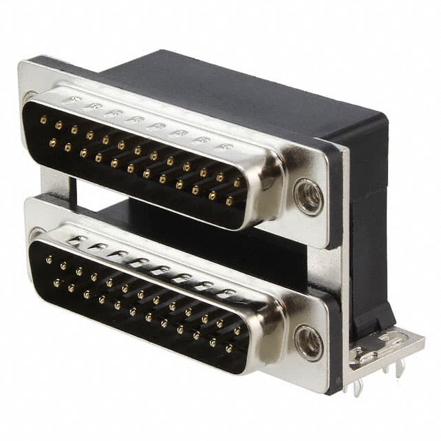 ASUB-277-25TP23 CONN D-SUB PLUG 25POS R/A SLDR