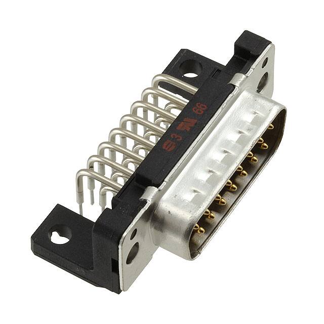 09662227801 CONN D-SUB PLUG 15POS R/A SLDR