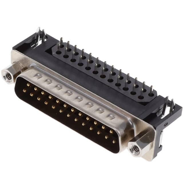 KF22X-B25P-NJ CONN D-SUB PLUG 25POS R/A SLDR