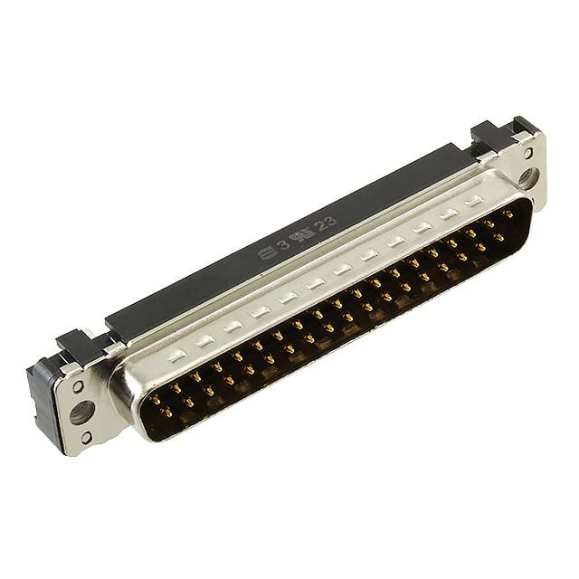09654617711 CONN D-SUB PLUG 37POS VERT SLDR